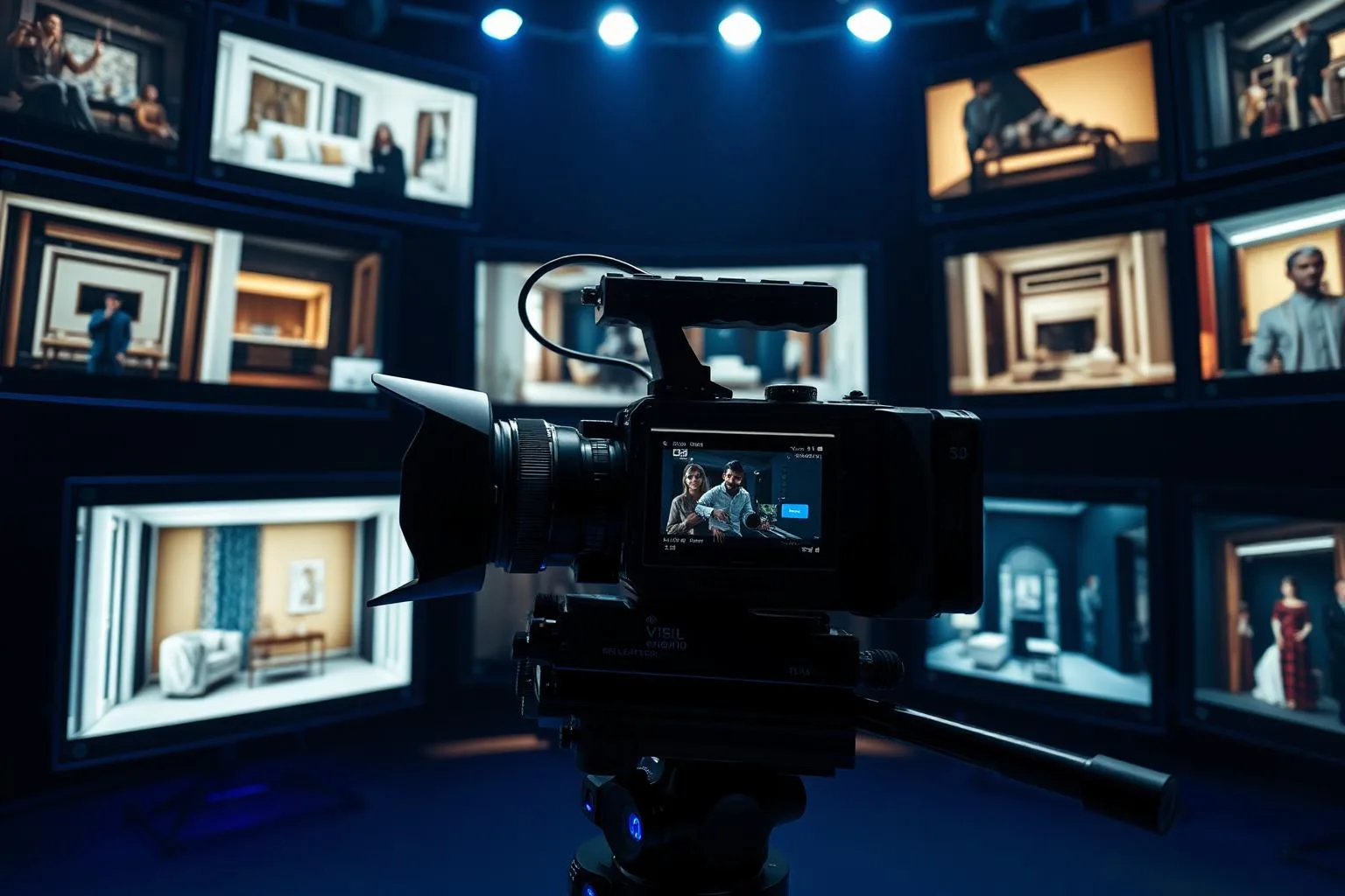 Cinematic camera and premium production frames