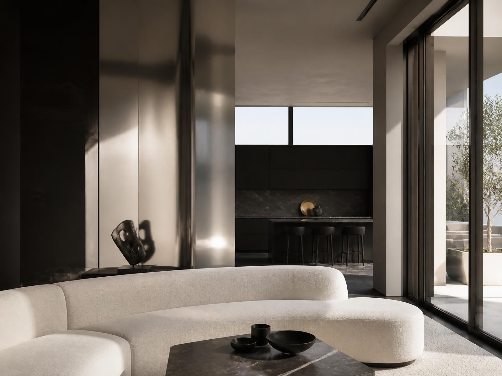 Luxury interior website concept